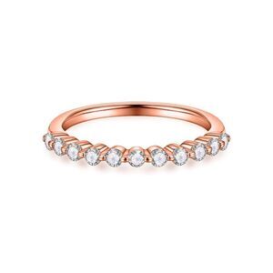 18k Diamond Half Eternity Ring